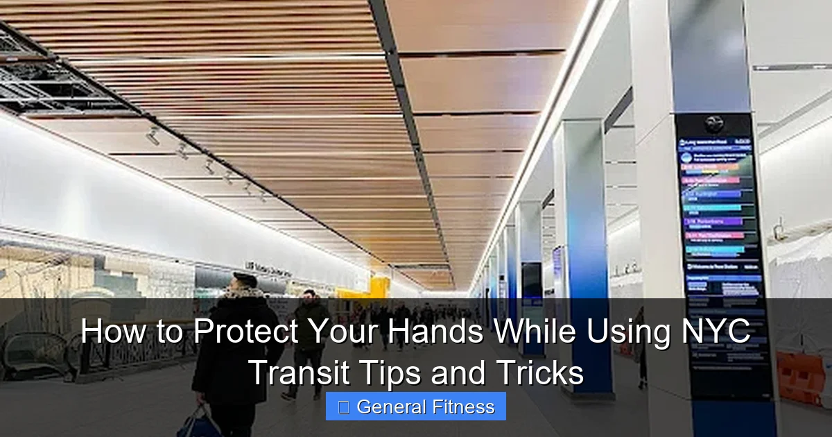 How to Protect Your Hands While Using NYC Transit Tips and Tricks