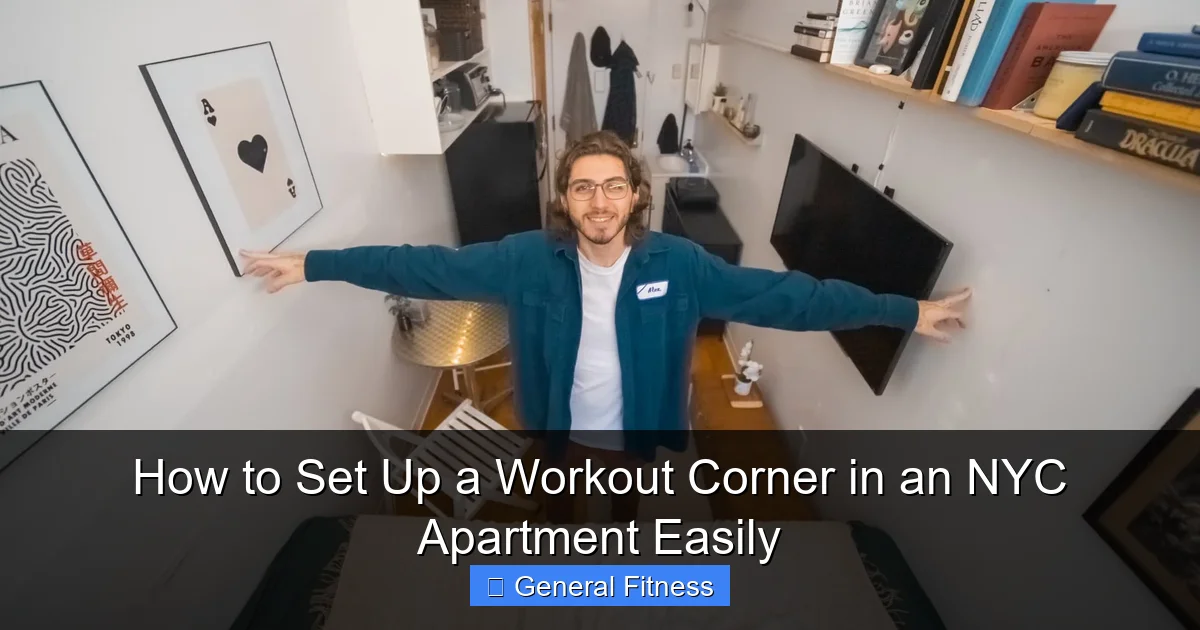 How to Set Up a Workout Corner in an NYC Apartment Easily