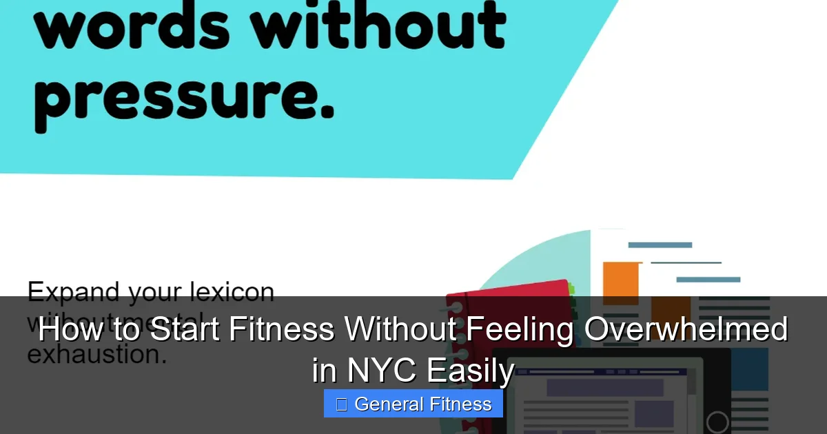 How to Start Fitness Without Feeling Overwhelmed in NYC Easily