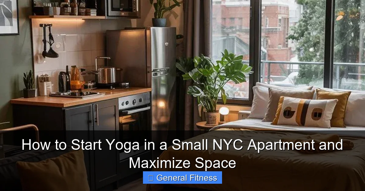 How to Start Yoga in a Small NYC Apartment and Maximize Space