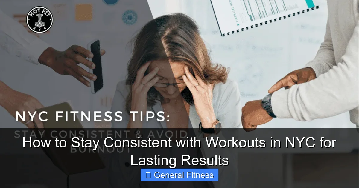How to Stay Consistent with Workouts in NYC for Lasting Results