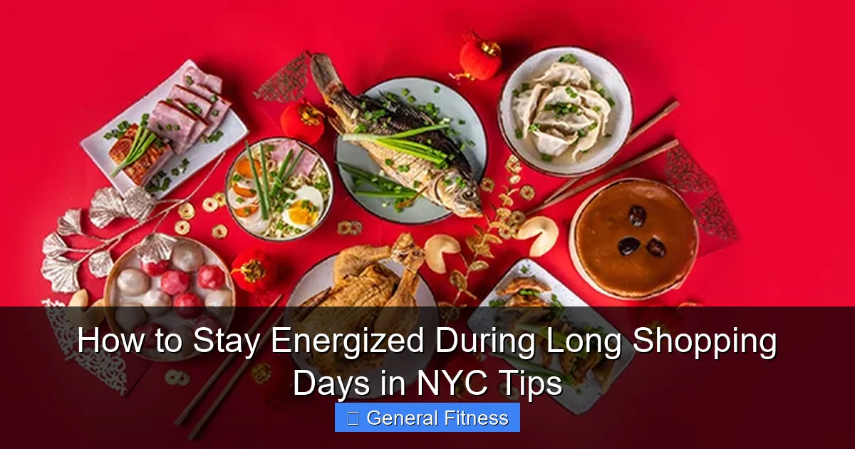 How to Stay Energized During Long Shopping Days in NYC Tips