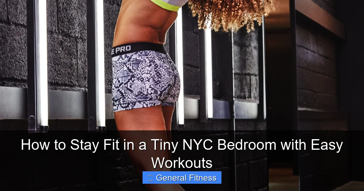 How to Stay Fit in a Tiny NYC Bedroom with Easy Workouts
