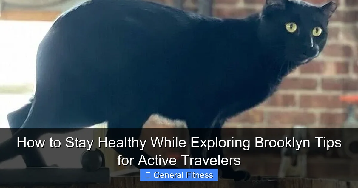 How to Stay Healthy While Exploring Brooklyn Tips for Active Travelers