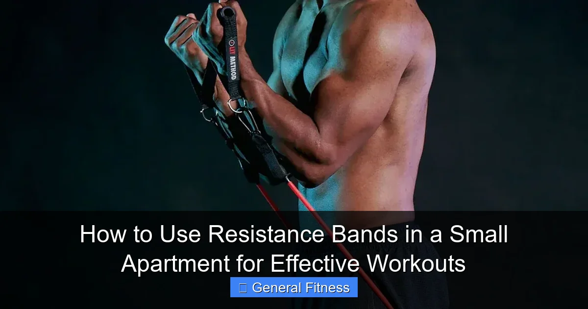 How to Use Resistance Bands in a Small Apartment for Effective Workouts