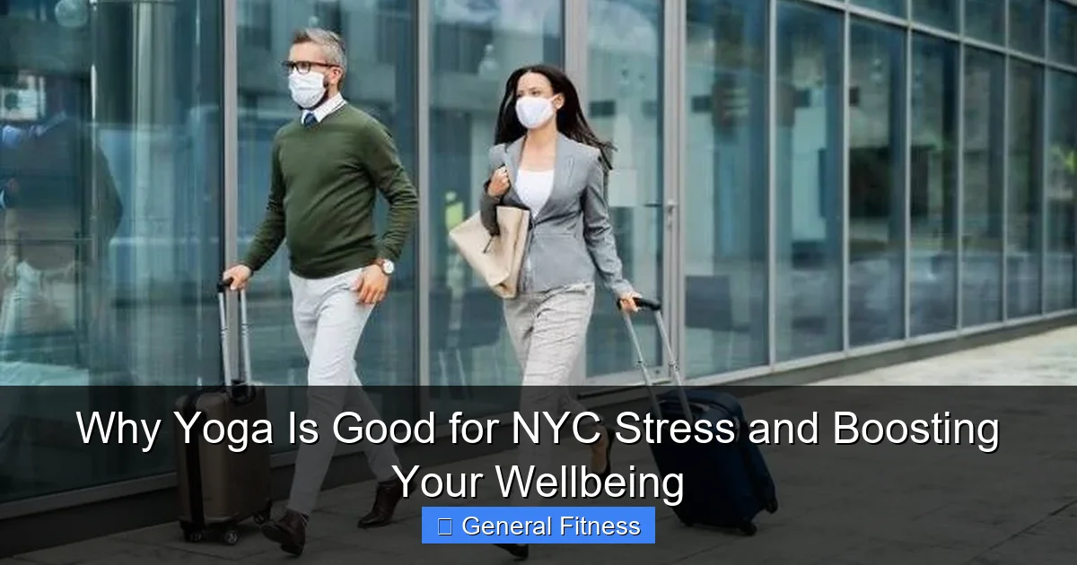 Why Yoga Is Good for NYC Stress and Boosting Your Wellbeing